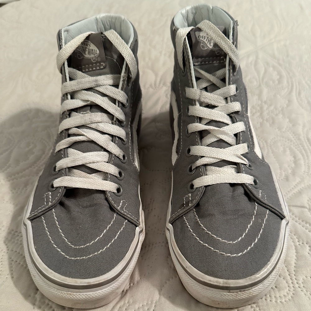 Vans - Unisex grey hi top shoe